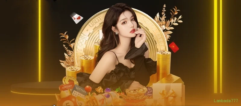 Imagem promocional dos jogos de lottery da Lambada777